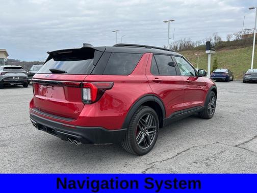 Red Metallic 2025 Ford Explorer ST