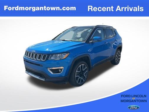 Laser Blue 2018 Jeep Compass Limited