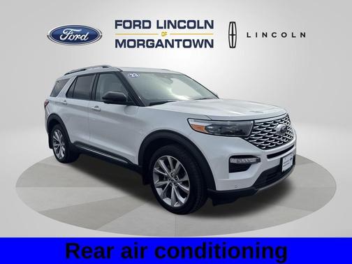 Star White 2023 Ford Explorer Platinum