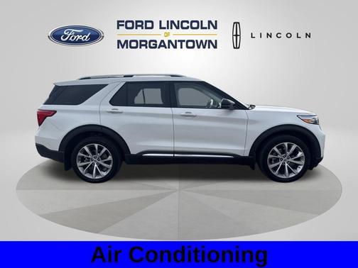 Star White 2023 Ford Explorer Platinum