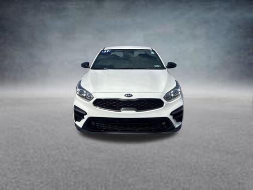 Clear White 2021 Kia Forte GT-Line