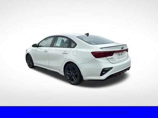 Clear White 2021 Kia Forte GT-Line