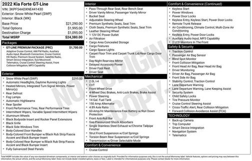 2022 Kia Forte GT-Line