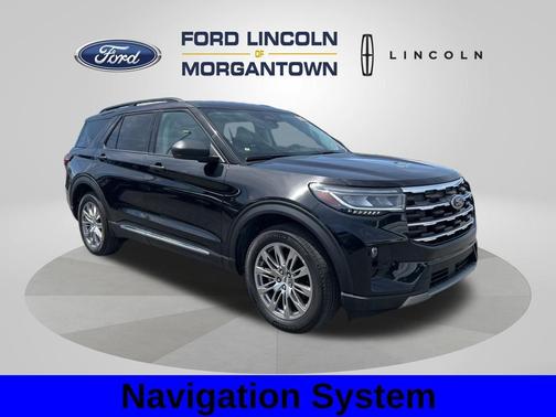 Black Metallic 2025 Ford Explorer Active