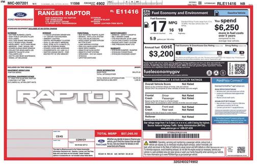 2024 Ford Ranger Raptor