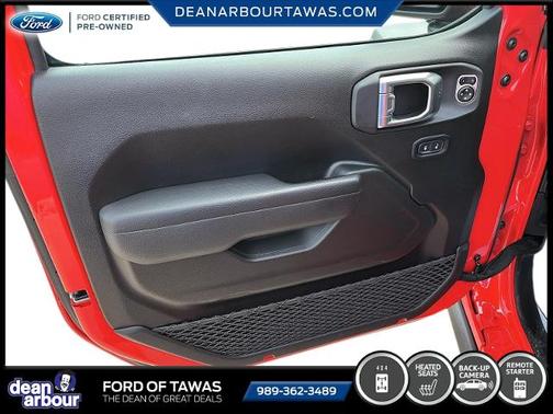 Red 2024 Jeep Wrangler SPORT