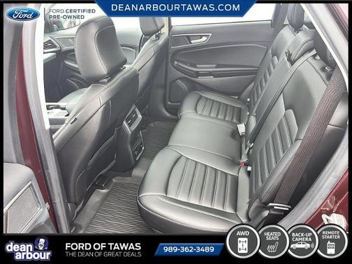 BURGUNDY VELVET MET TINT CC 2022 Ford Edge SEL