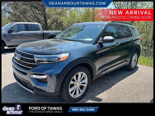 STONE BLUE METALLIC 2023 Ford Explorer XLT