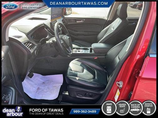 RAPID RED TINTED CC 2022 Ford Edge TITANIUM