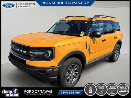 CYBER ORANGE METALLIC TC 2023 Ford Bronco Sport BIG BEND