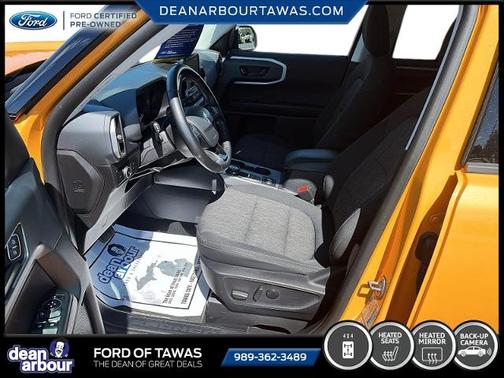 CYBER ORANGE METALLIC TC 2023 Ford Bronco Sport BIG BEND
