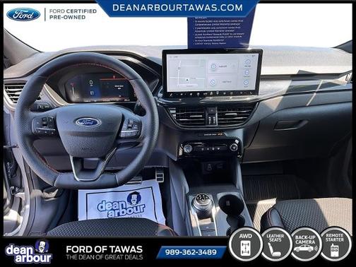 ICONIC SILVER METALLIC 2024 Ford Escape ST-LINE