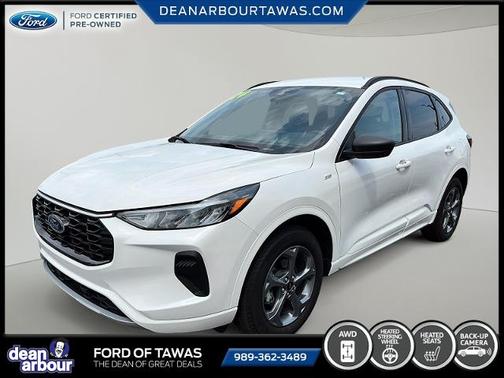 STAR WHITE METALLIC TRI-COA 2024 Ford Escape ST-LINE
