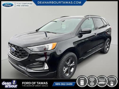 AGATE BLACK METALLIC 2024 Ford Edge SEL