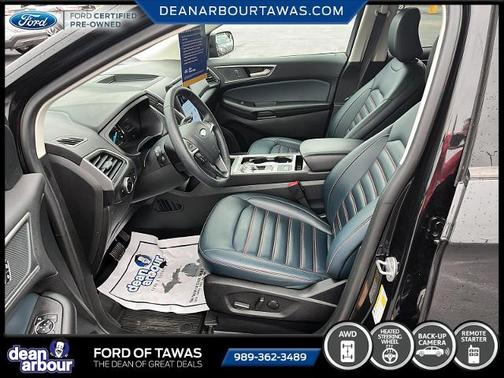AGATE BLACK METALLIC 2024 Ford Edge SEL