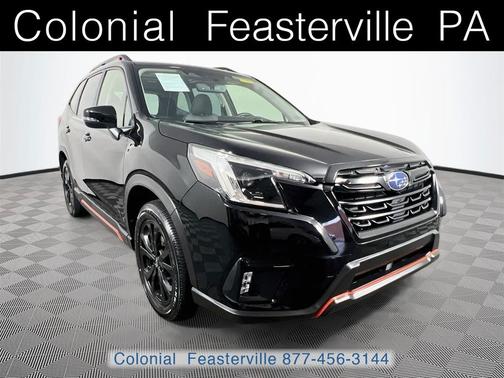 Crystal Black Silica 2024 Subaru Forester Sport