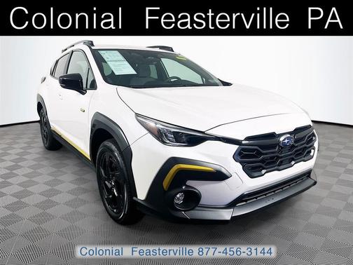 Crystal White Pearl 2024 Subaru Crosstrek Sport