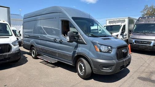 Blue Jeans Metallic 2021 Ford Transit-250 Base