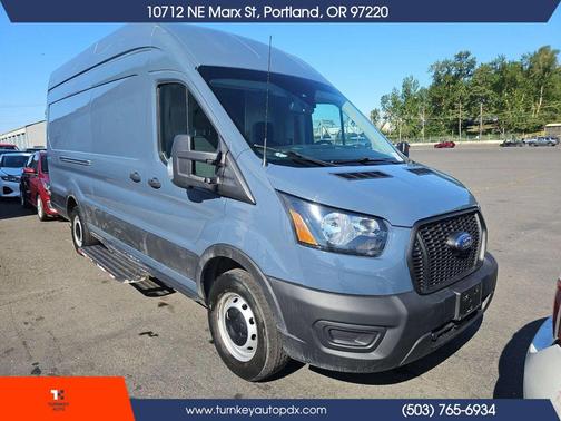 Blue Jeans Metallic 2021 Ford Transit-250 Base