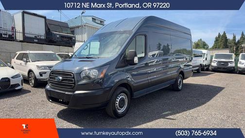 Gray 2019 Ford Transit-250 Base