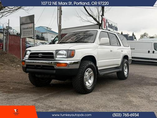 Natural White 1998 Toyota 4Runner SR5 4WD