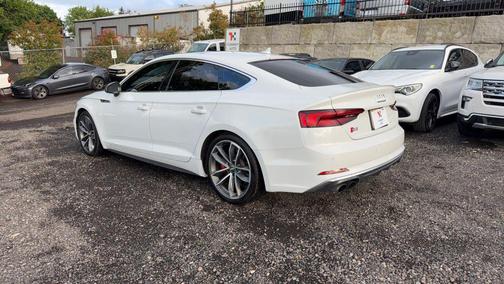 White 2018 Audi S5 3.0T Prestige