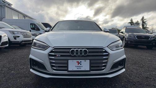 White 2018 Audi S5 3.0T Prestige