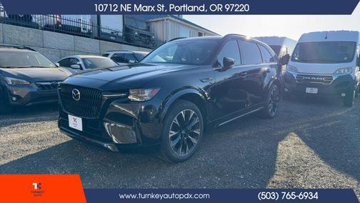 Jet Black Mica 2024 Mazda CX-90 3.3 Turbo S Premium Sport