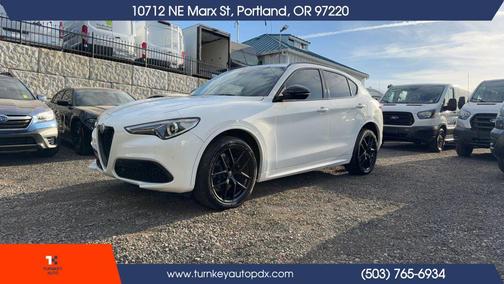 Alfa White 2020 Alfa Romeo Stelvio Ti Sport