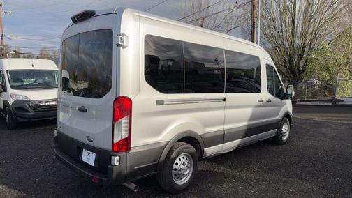 Gray 2023 Ford Transit-350 XLT