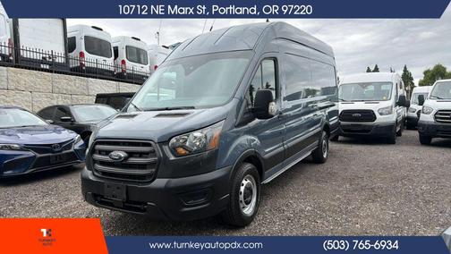 Blue Jeans Metallic 2020 Ford Transit-250 Base