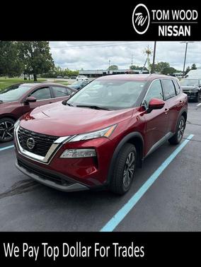 Scarlet Ember Tintcoat 2021 Nissan Rogue SV