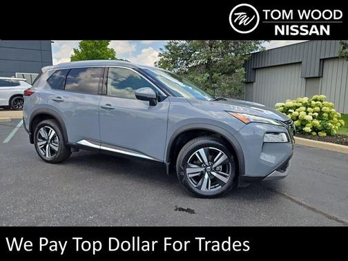 Boulder Gray Pearl 2021 Nissan Rogue SL