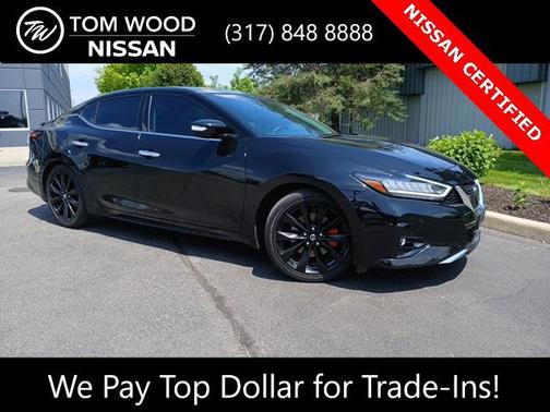 Super Black 2022 Nissan Maxima 3.5 Platinum