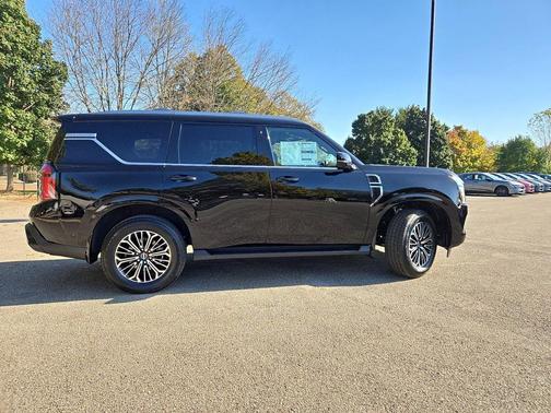 Super Black 2027 Nissan Armada Platinum