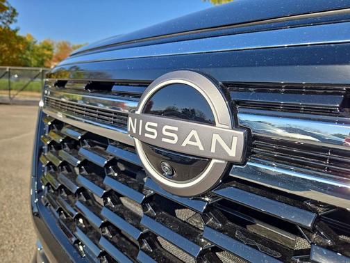 Super Black 2027 Nissan Armada Platinum