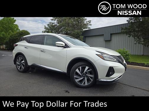 Pearl White Tricoat 2023 Nissan Murano SL Intelligent AWD
