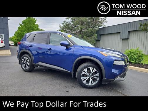 Caspian Blue Metallic 2023 Nissan Rogue SV