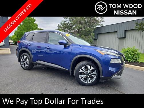 Caspian Blue Metallic 2023 Nissan Rogue SV