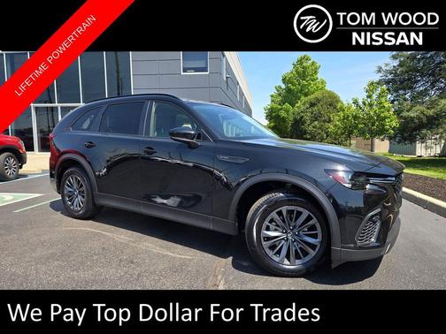 Jet Black Mica 2025 Mazda CX-70 3.3 Turbo Preferred Package