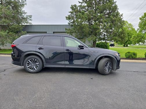 Jet Black Mica 2025 Mazda CX-70 3.3 Turbo Preferred Package