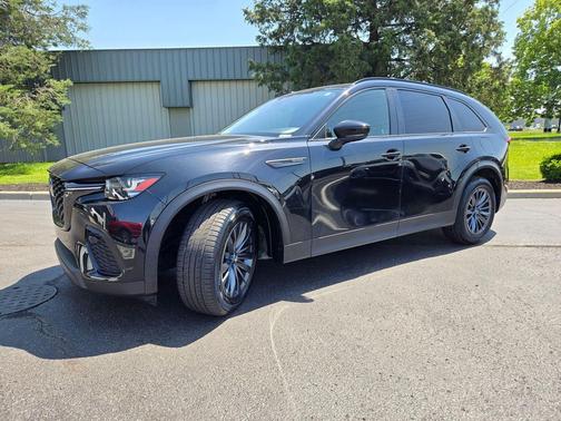Jet Black Mica 2025 Mazda CX-70 3.3 Turbo Preferred Package