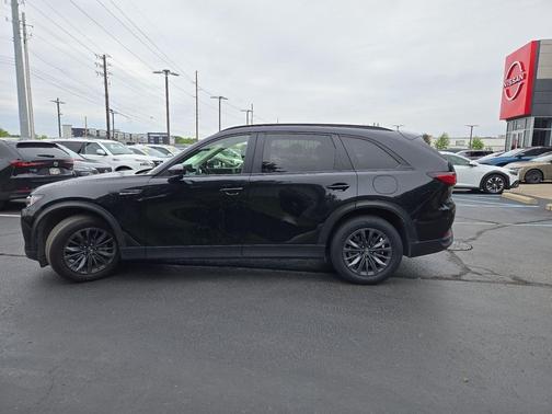 Jet Black Mica 2025 Mazda CX-70 3.3 Turbo Preferred Package