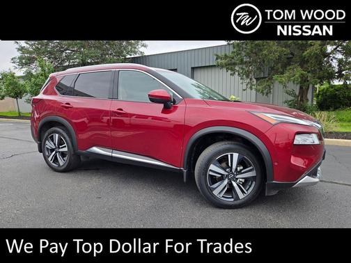 Scarlet Ember Tintcoat 2023 Nissan Rogue Platinum