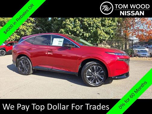 Scarlet Ember Tintcoat 2026 Nissan Murano Platinum