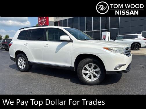 Blizzard Pearl 2012 Toyota Highlander SE
