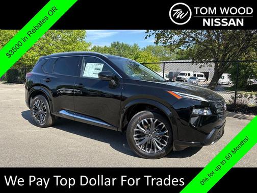Super Black 2026 Nissan Rogue Platinum