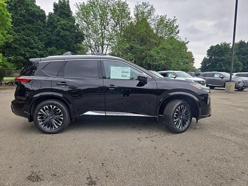 Super Black 2026 Nissan Rogue Platinum