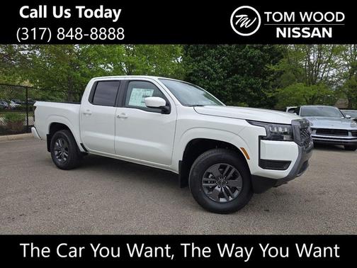 Glacier White 2026 Nissan Frontier SV