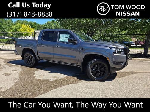 Gun Metallic 2026 Nissan Frontier SV